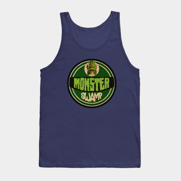 Monster Grand Slam: Swamp Creature Tank Top by CTShirts
